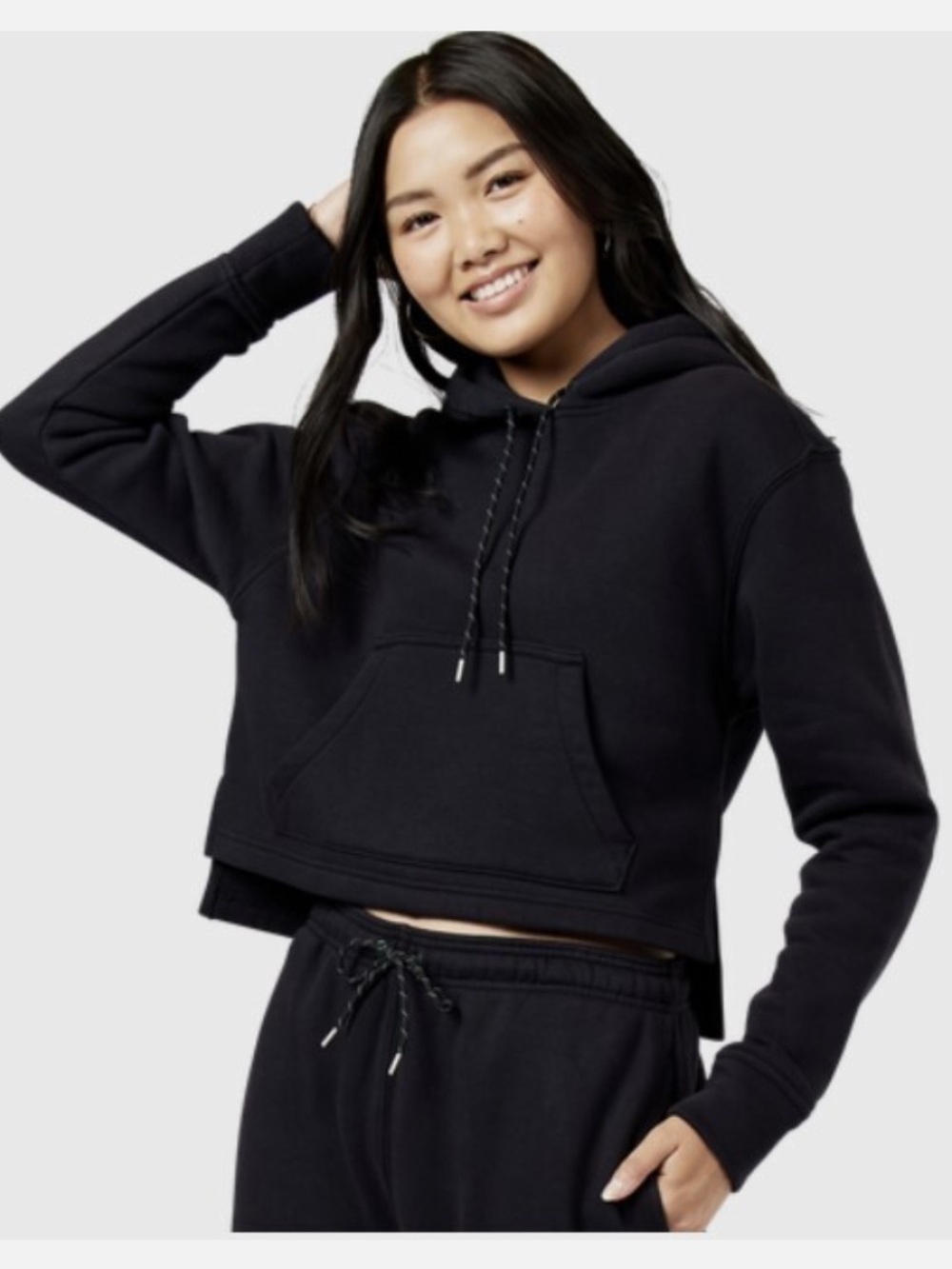 Foot Locker Cozi Lounge Crop Hoodie